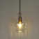 Emanoila 1 - Light Single Mini Pendant with Fluted Ripple Textured Glass