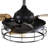 36'' Robichaux 3 - Blade Retractable Blades Ceiling Fan with Remote Control and Light Kit Included