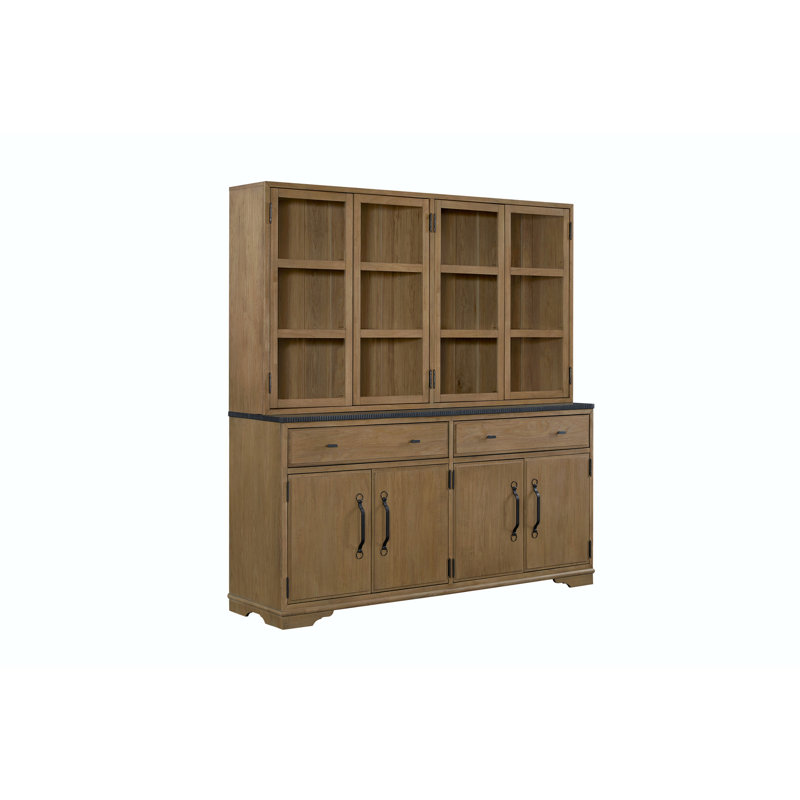 Armoire 2 pièces (bahut et buffet), Amande