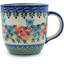 Ring of Flowers Stoneware Coffee Mug
