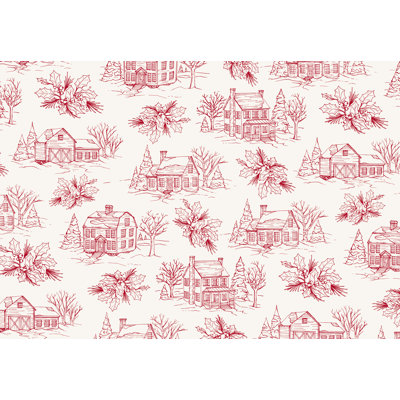 Luis Cotton Floral Square Placemat
