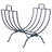 Wrought Iron Folding Log Rack