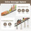BBQ Shelter, Grill Gazebo With Serving Shelf And Storage Hooks-394502914