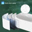 White Ceramic Cloakroom Basin 40 x 22 cm Small Space Saving Bathroom Sink