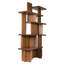 Kilimanjaro Solid Wood Geometric Bookcase