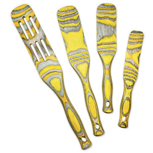 Island Bamboo 4 Utensil Set
