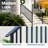 6-Step Black Oval Alloy Steel Exterior Railing Kit (2-pack)-117195852