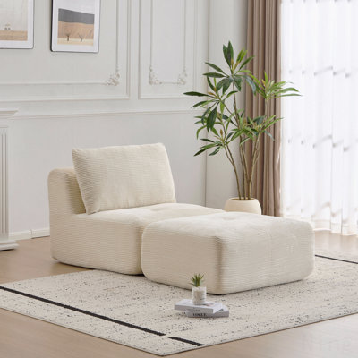 Chaise longue simple pour le salon
