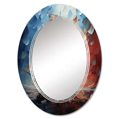 Dipaydran - Miroir mural moderne ovale