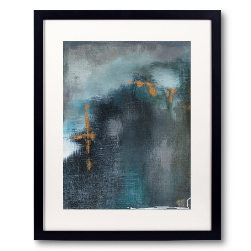 Silk Hues Print by Novi Lim, Black Framed Paper, 31.2" H x 25.2" W