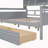 Daybed, Wood Slat Support, with Bedside Shelf and Two Drawers-505039232-506984262