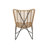 Trudell Outdoor Armless Lounge Chair-1983435956