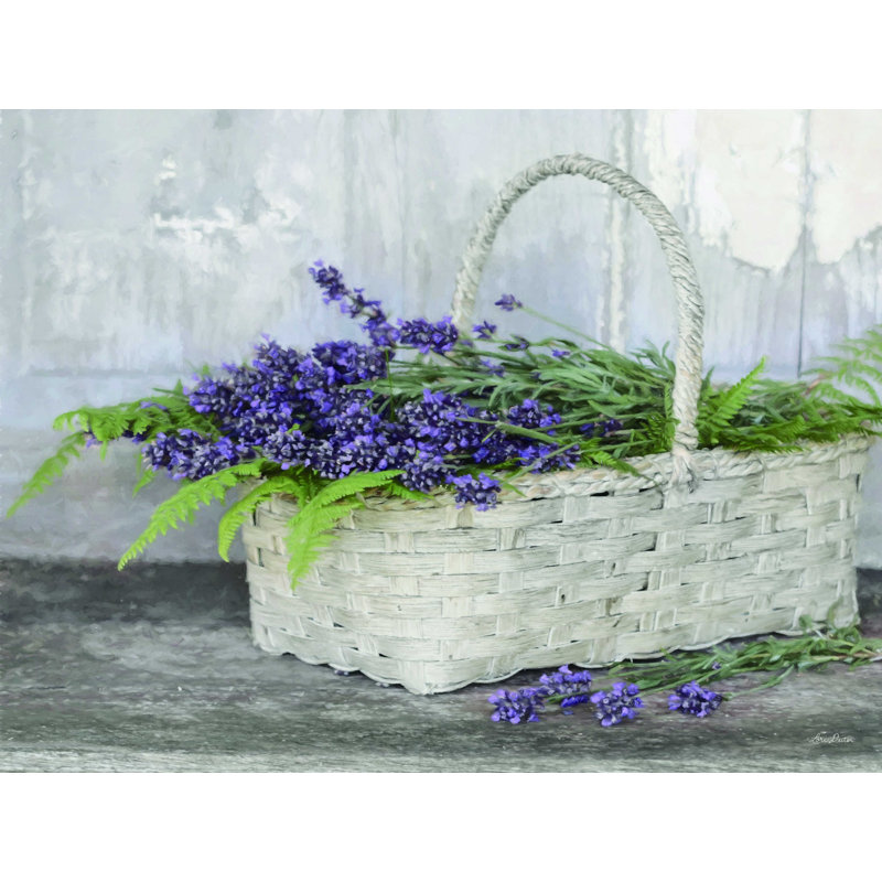 «My Lavender» par Lori Deiter - reproduction sur toile tendue, H 12 po x l 16 po