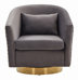 Slate Grey Velvet