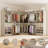 Navada 90.5"-149.5" Closet System with Wooden Drawers and Shoe Racks-1495319205