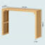 Console 46 po en bois massif pour salon, vestibule-787142874