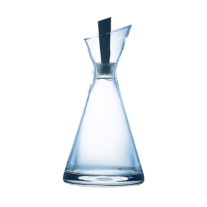 Bouteille sèche et vieillie, H 9 po x l 3,8 po x P 3,8 po