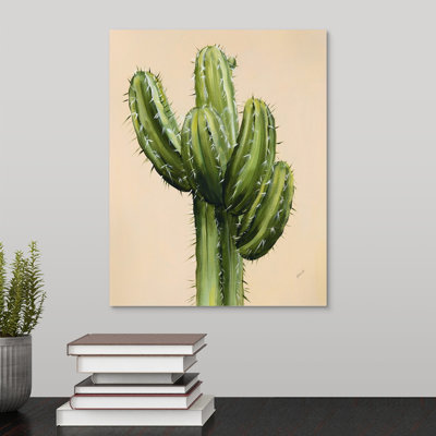 « couleur cactus ii », peinture sur toile