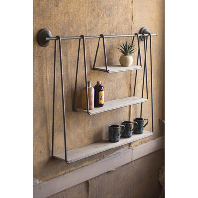 Sirmans 3 Piece Bracket Shelf