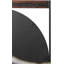Miroir mural rectangulaire en métal-910822124