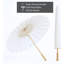 Parasol blanc de 4 pièces Koyal Wholesale 32 po-122469449