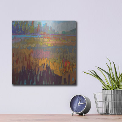 Winston Porter ' Colorfield XXII' by Jane Schmidt, Metal Wall Art,