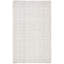 Tapis noir / ivoire en laine / coton à tissage plat Meudon Natura-1815273407