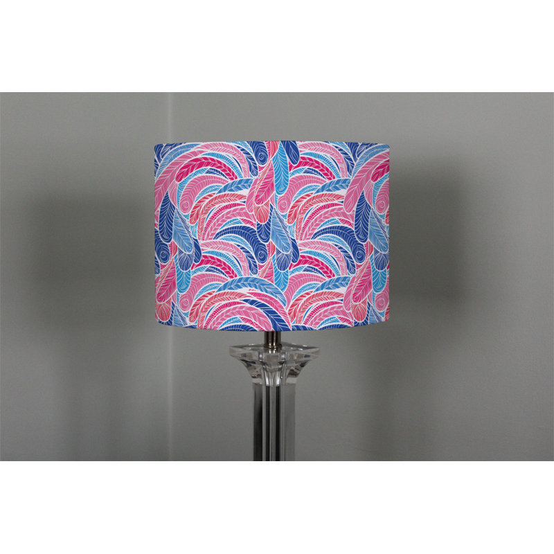 Cotton Drum Lamp Shade ( Uno ), 25cm H x 40cm W x 40cm D