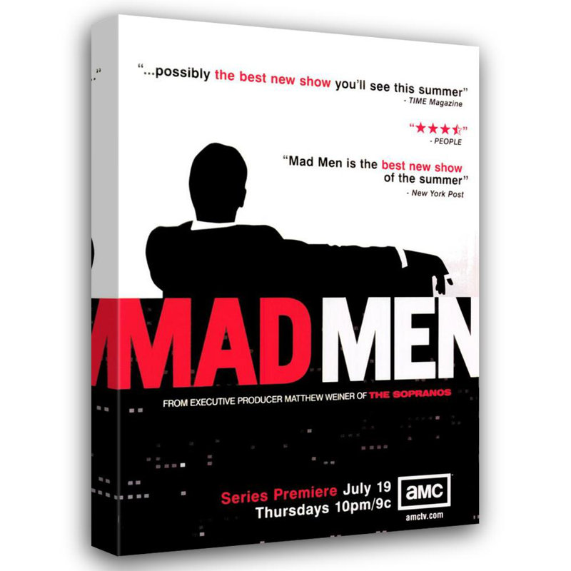 Mad Men (télé), H 40 po x l 27 po