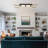 Dimmable Modern Geometric Led Flush Mount