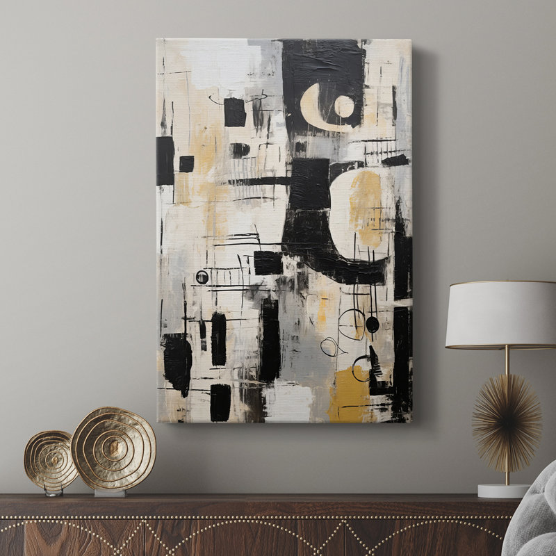 ABSTRACT Series CECXC - Gallery Cavas sur mesure, H 18 po x l 12 po
