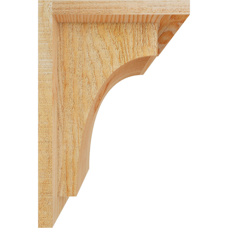 Corbeau Huntington avec plaque arrière, H 12 po x l 8 po x P 8 po, Sapin de Douglas, Sciage brut