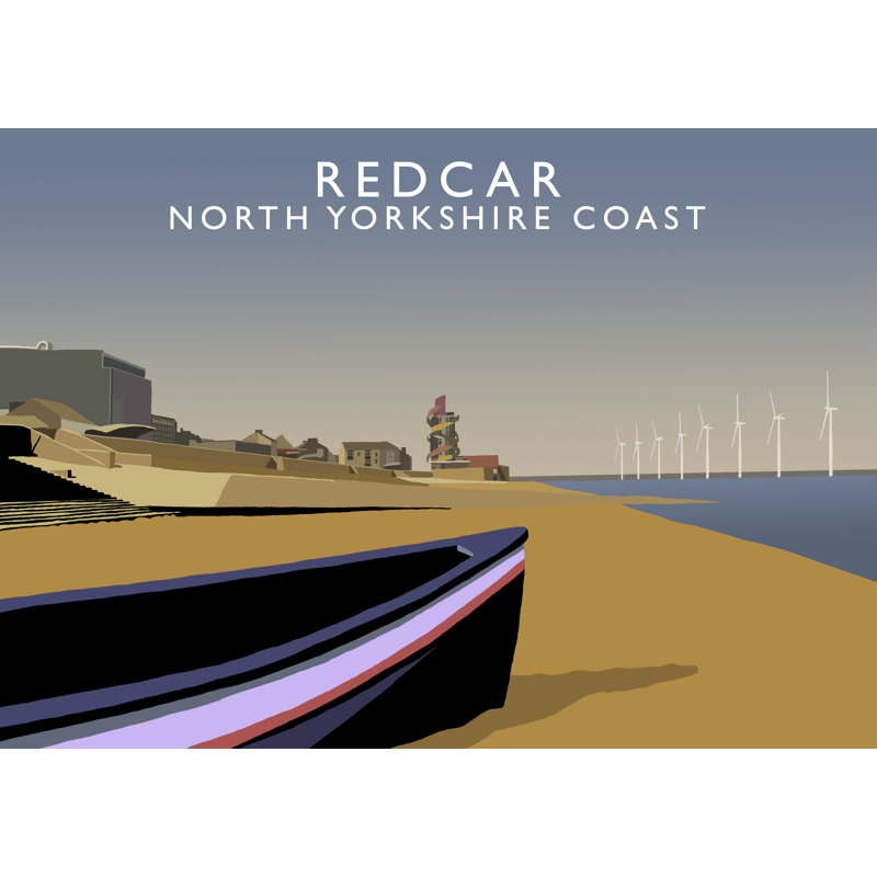 Redcar by Richard O'Neil - Print, No Frame, 30 cm H x 40 cm W x 1 cm D
