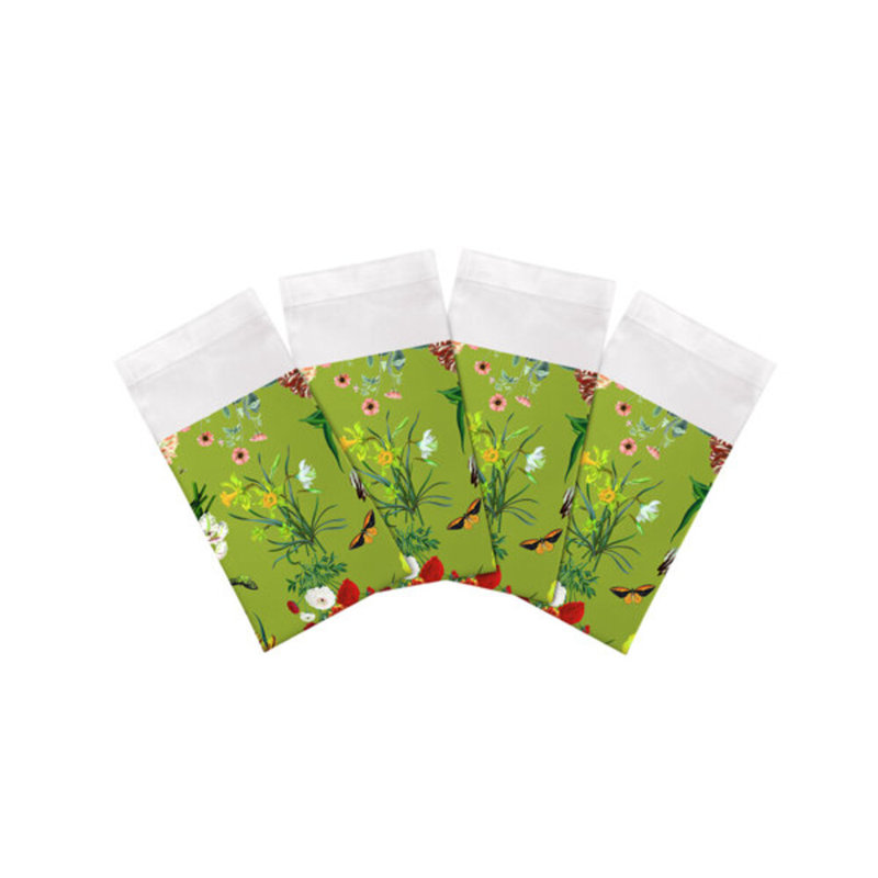 Flora Fauna Cotton Blend Square Napkins, Fontana