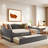 Daybed With Light And Trundle-1300569604