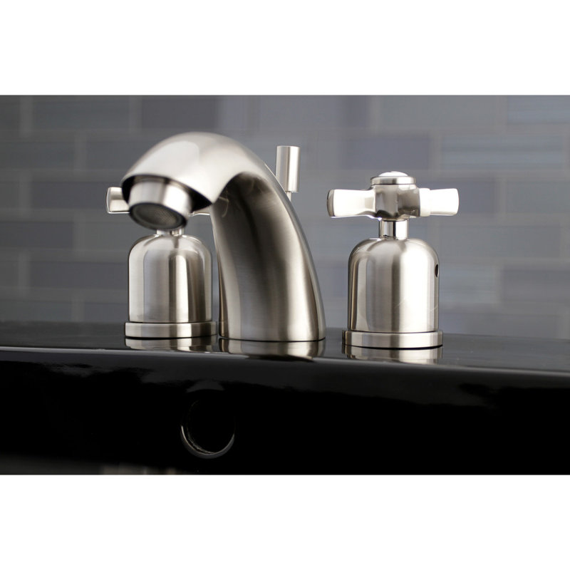 Robinet de salle de bain Kingston, Nickel brossé