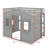 House Loft Bed With Ladder-1737779453