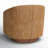 Bennett Upholstered Swivel Barrel Chair-1664930354