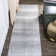 Animal Print Gray/White Area Rug