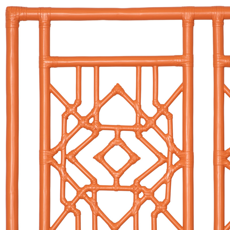 Tulum Headboard, Citrus Orange, Twin