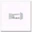 Armoire murale blanche 2 portes