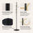 Coat Rack Freestanding With Marble Base