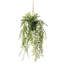 Emerald Artificial Bamboo Hanging Bush in Pot 50cm