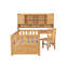 Lit plateforme simple en bois multifonctionnel-1883659472