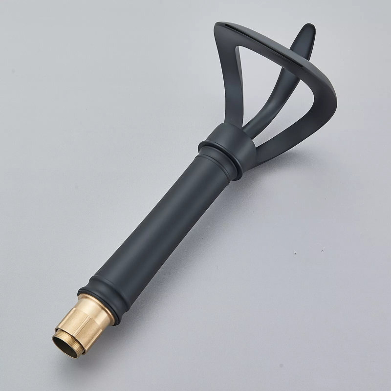 Single-handle Bathroom Faucet, Black