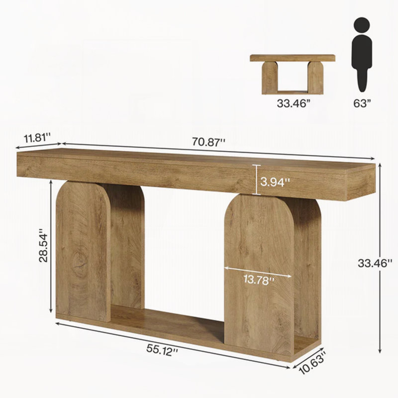 Durable Coffee Table,Stylish Sofa Table,Freestanding Hallway Table