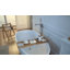 Baignoire de trempage autoportante 63 po x 31,5 po