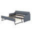 Twin Size Upholstered Elegant Daybed With USB Charging Design, Twin Size Sofa Bed, Wood Slat Support Daybed For Family, Teens, No Box Spring Needed