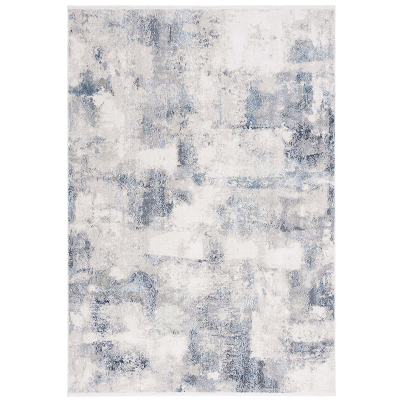 Bayside Performance Machine Washable Abstract Rug, Rectangle 8' x 10'