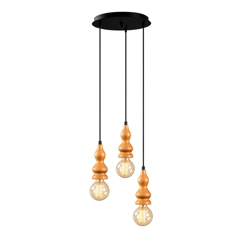 Luminaire suspendu à 3 lumières Henline